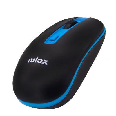 Mouse raton nilox nxmowi2003 wireless inalambrico 1000 dpi negro – azul