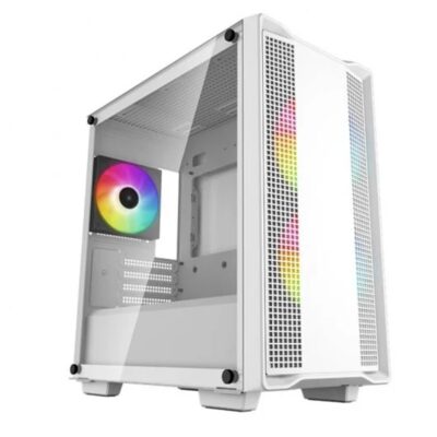 Caja ordenador gaming deepcool cc360 blanco m – atx 1 x usb 3.0 1 x usb 2.0 3 x 120mm