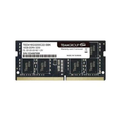 Memoria ram ddr4 16gb teamgroup elite – 3200mhz – pc4 25600 – sodimm – cl22 – 1.2v