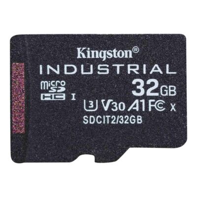 Tarjeta memoria micro secure digital sd hc 32gb kingston industrial clase 10 uhs – i u3