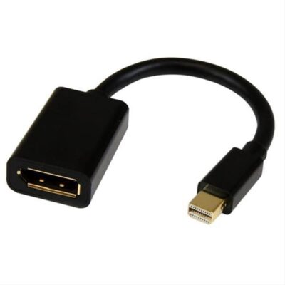 Adaptador mini displayport a displayport startech.com 0.15m – macho – hembra – negro