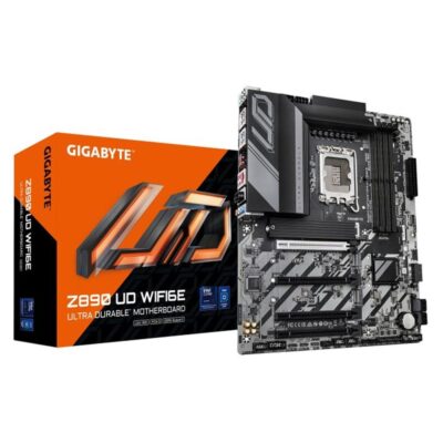 Placa base gigabyte z890 ud wifi6e atx – 4x ddr5 – 4x sata3 lga 1851