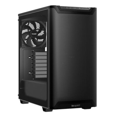 Caja ordenador bequiet pure base airflow 501 atx cristal templado negra