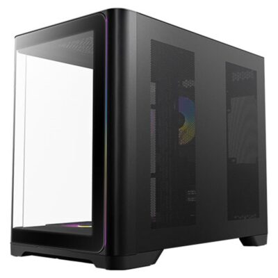 Caja ordenador gaming antec c5 curve argb atx cristal templado negra