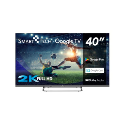 Tv smart tech 40 pulgadas google tv 2k dolbi audio chromecast