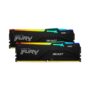 Memoria ram ddr5 32gb 2x16gb kingston - 6000mhz - pc5 48000 - fury beast rgb - cl36