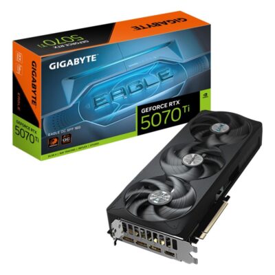 Tarjeta grafica gigabyte rtx 5070ti eagle oc sff 16gb gddr7 – 3x dp – 1x hdmi pci express 5.0