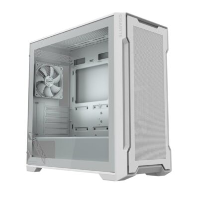 Caja ordenador gaming gigabyte c102 glass matx cristal templado blanca
