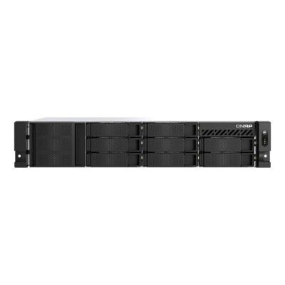 Servidor nas qnap ts – 855eu 8 bahias 2u rack 8gb gigabit ethernet