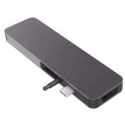 Hub hyper drive solo usb tipo c 7 en 1 gris