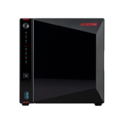 Expansor de alamcenamiento nas asustor as5004u ssd usb – c negro 2.5 – 3.5