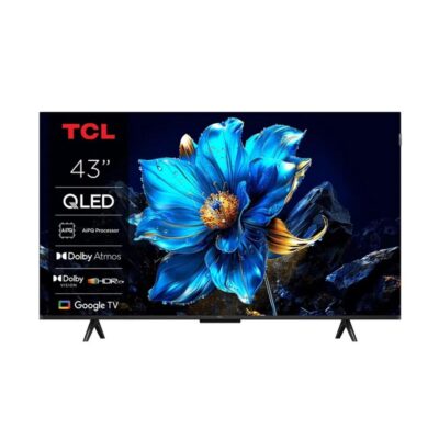 Tv tcl 43 pulgadas qled 4k uhd – 43p7k – google tv