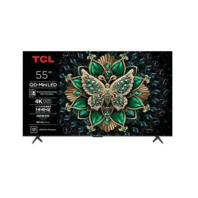 Tv tcl 55 pulgadas miniled 4k uhd – 55c6k – google tv