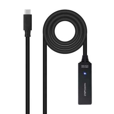 Cable prolongador nanocable con amplificador usb 3.2 gen1 usb – c – m – usb – c – h – 5 m