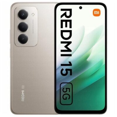 Telefono movil smartphone xiaomi redmi 15 5g – 8gb – 256gb – 6.9 pulgadas – gris