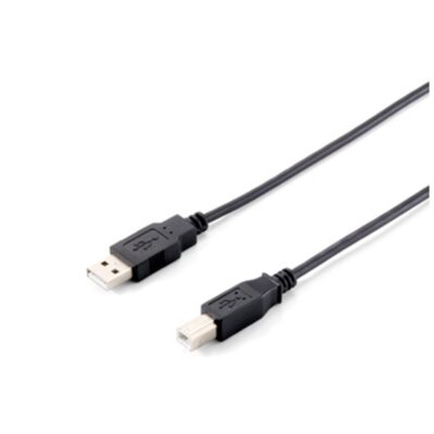 Cable impresora equip usb a – usb b – macho – macho – 3m – negro
