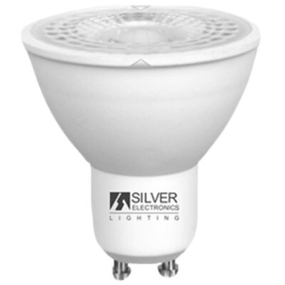Bombilla led silver electronic eco dicroica 8w=60w – gu10 – 3000k – 38º – 773 lm – luz calida – a+
