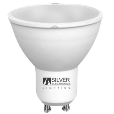 Bombilla led silver electronic eco multi led dicroica 7w=44w – gu10 – 6000k – 120º 567 lm – luz fria – a+