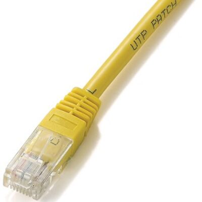 Cable red equip latiguillo rj45 u – utp cat6 10m amarillo