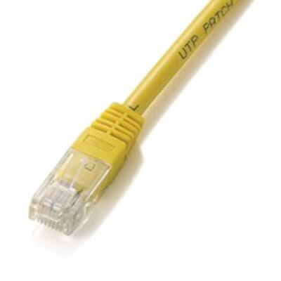 Cable red equip latiguillo rj45 u – utp cat6 20m amarillo
