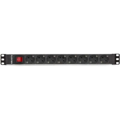 Regleta salicru para rack 19 pulgadas sps pdu 8 tomas shuko interruptor
