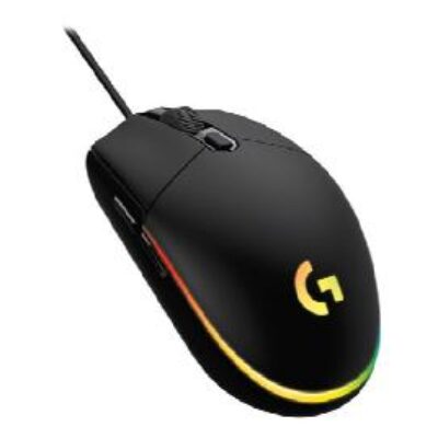 Mouse raton logitech g203 lightsync negro gaming 8.000 dpi 6 botones