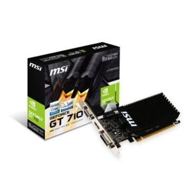 Tarjeta grafica msi gt 710 2gd3h lp 2gb gddr3 – hdmi – dvi – d – vga