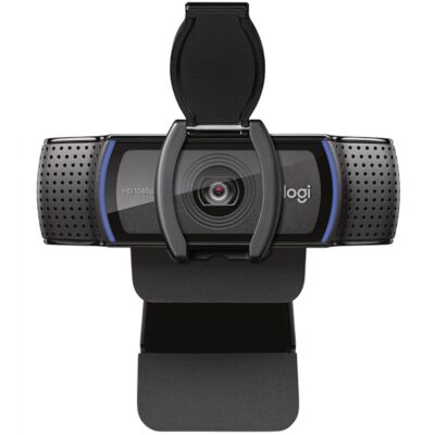 Webcam logitech c920s pro 1080p – 30fps con tapa de seguridad
