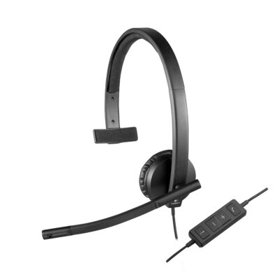 Auriculares logitech h570e con microfono headset mono