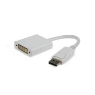 Cable adaptador gembrid displayport macho a dvi hembra 0.1m