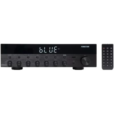 Amplificador estereo hifi fonestar as – 3030 – bluetooth – radio fm – 30 + 30 w rms usb – mp3