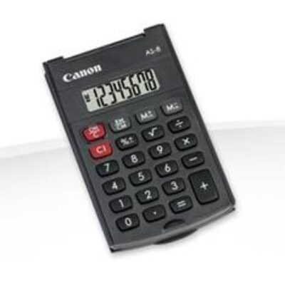Calculadora canon bolsillo as – 8 8 digitos – tapa plegable