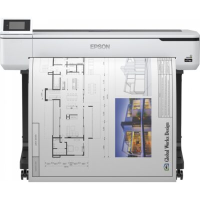 Plotter epson surecolor sc – t5100 a0 36 pulgadas – 2400ppp – 1gb – usb – red – wifi – wifi direct – pedestal