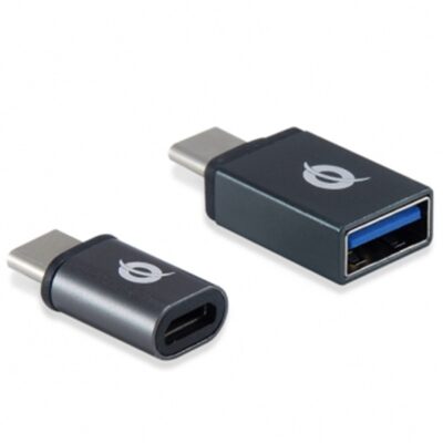 Kit adaptadores conceptronic usb tipo c 3.1 1ud usb – c a usb a hembra 3.0 1 ud usb – c a micro usb hembra