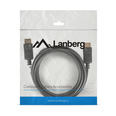 Cable displayport lanberg macho macho 4k 3m negro