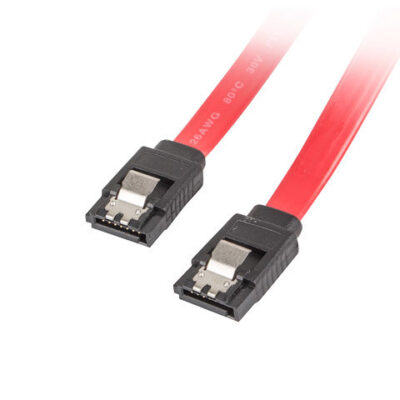 Cable sata iii lanberg 6gb – s hembra hembra clip metal 0.5m
