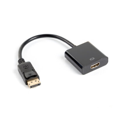 Adaptador lanberg displayport macho – hdmi hembra 10cm