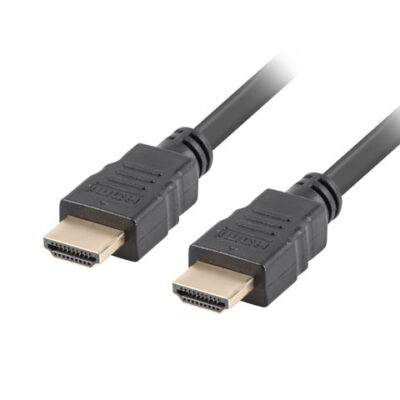 Cable hdmi lanberg macho – macho v1.4 alta velocidad 0.5m negro