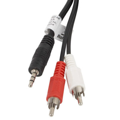 Cable estereo lanberg mini jack 3.5mm – 2x rca macho 5m