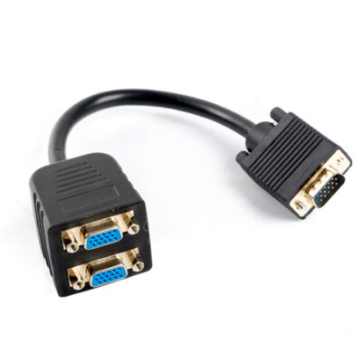 Adaptador lanberg vga – vga x2 20cm
