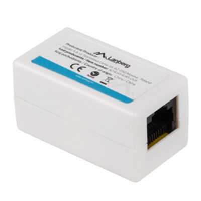Adaptador cat6 lanberg utp rj45 hembra – hembra