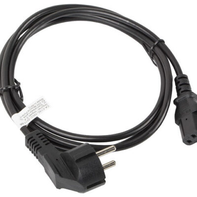 Cable de alimentacion lanberg schuko cee 7 – 7 a iec320 c13 1.8m