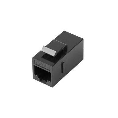 Adaptador lanberg keystone feed – thru rj45 a rj45 utp cat6