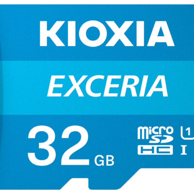 Tarjeta memoria micro sd kioxia 32gb exceria uhs – i c10 r100 con adaptador