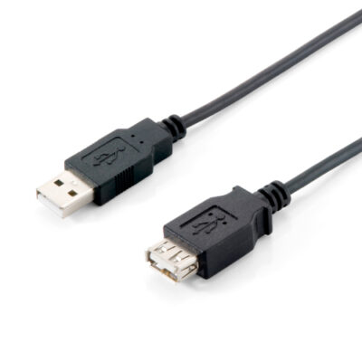 Cable equip alargo usb 2.0 tipo a macho – hembra 1.8m