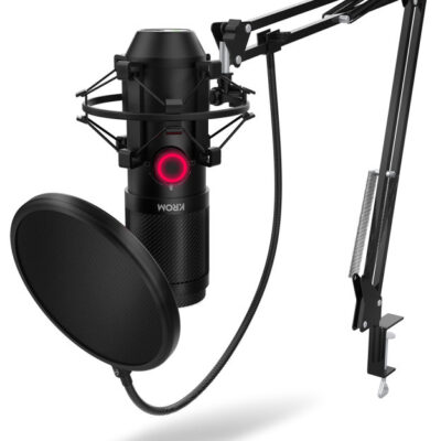 Kit de microfono krom kapsule