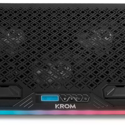 Base refrigeracion krom kooler rgb laptop cooling base