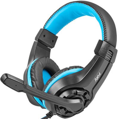 Auriculares gaming fury wildcat negro – azul