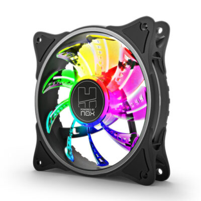 Remote nox hummer a – fan argb inner glow fan