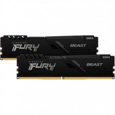 Memoria ram ddr4 32gb 2x16gb kingston – 3600mhz – pc4 – 28800 – fury beast negro – cl 18 – 1.35v